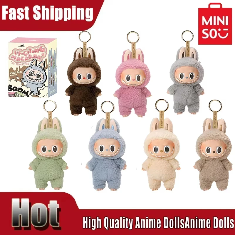 

Miniso Labu V1bu Hot-selling Anime Character Series PVC Pendant Doll Model Toy Cute Monster Keychain Toy Birthday Gift New
