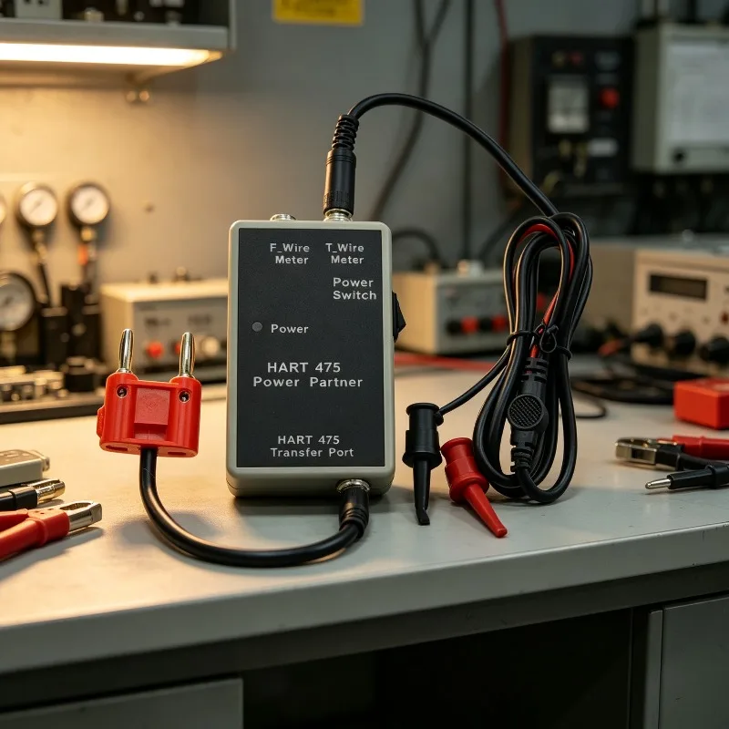 HART475 Smart Digital Handheld Communicator Power Supply Test Lead Loop Check Process Calibrator