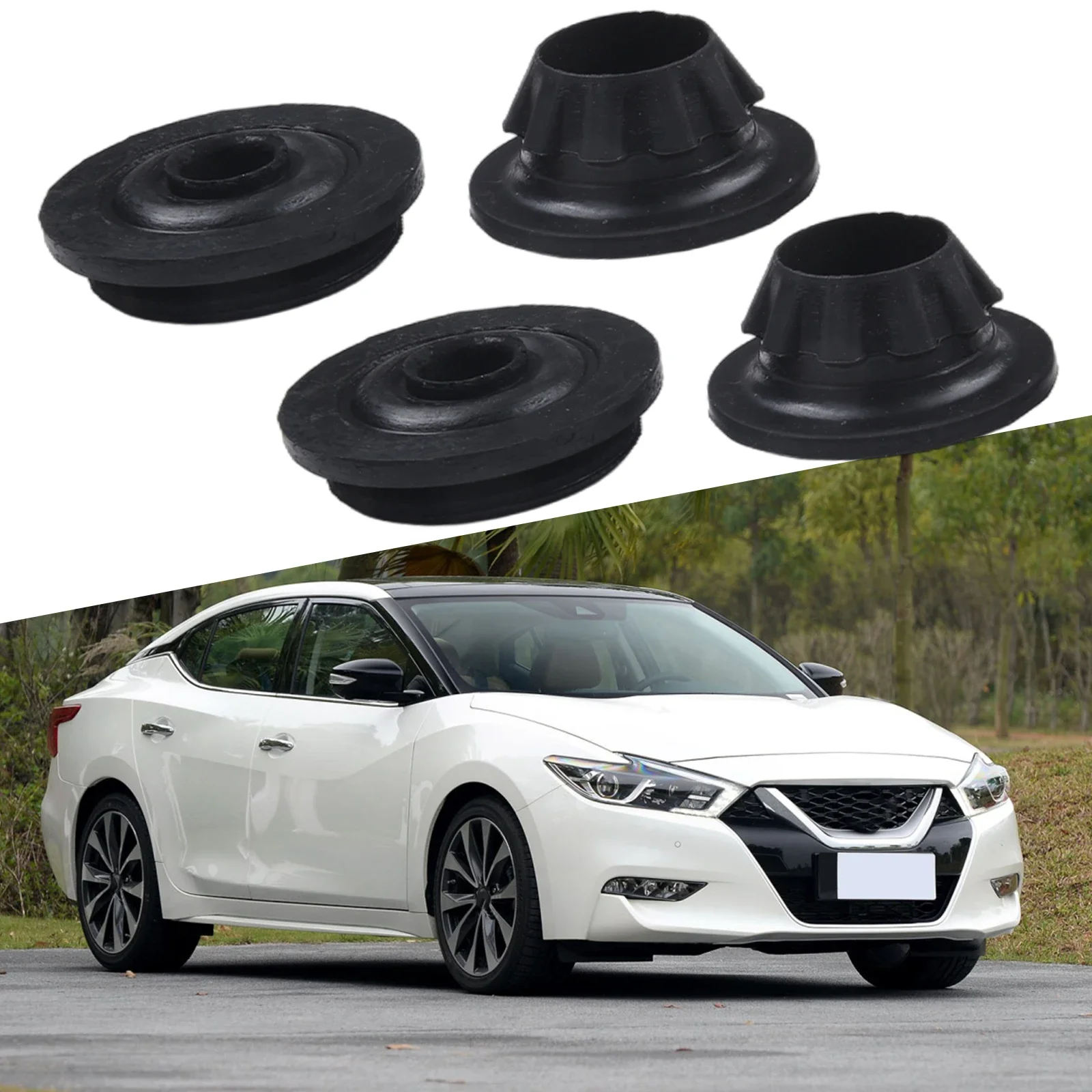 

Bushing Upper Rubber Radiator Car Parts Rubber Set Bushing Upper Car Truck Parts Replacement 21506-4M400 21507-4M400