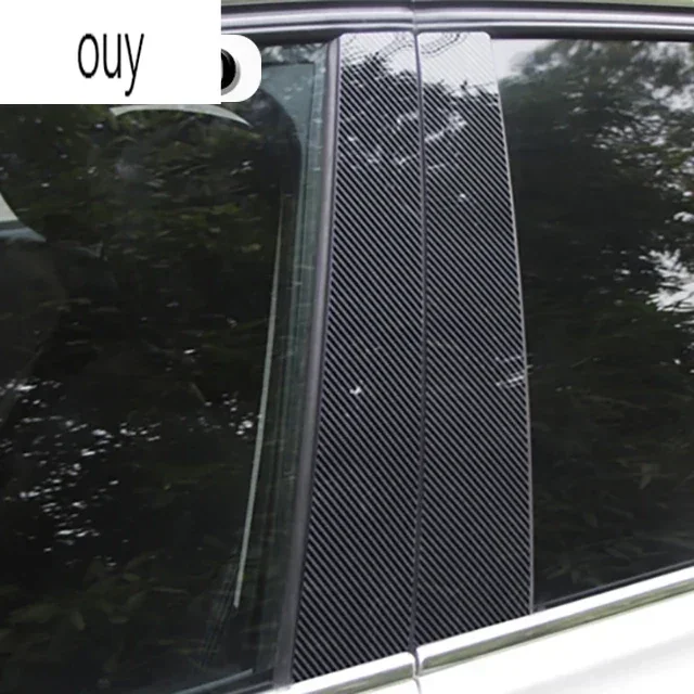 

Fit For Skoda Octavia Mk3 (5E) 2014 2015 2016 2017 2018 2019 Window Decal Door Pillar Posts Trim Cover Sticker Car Accessories