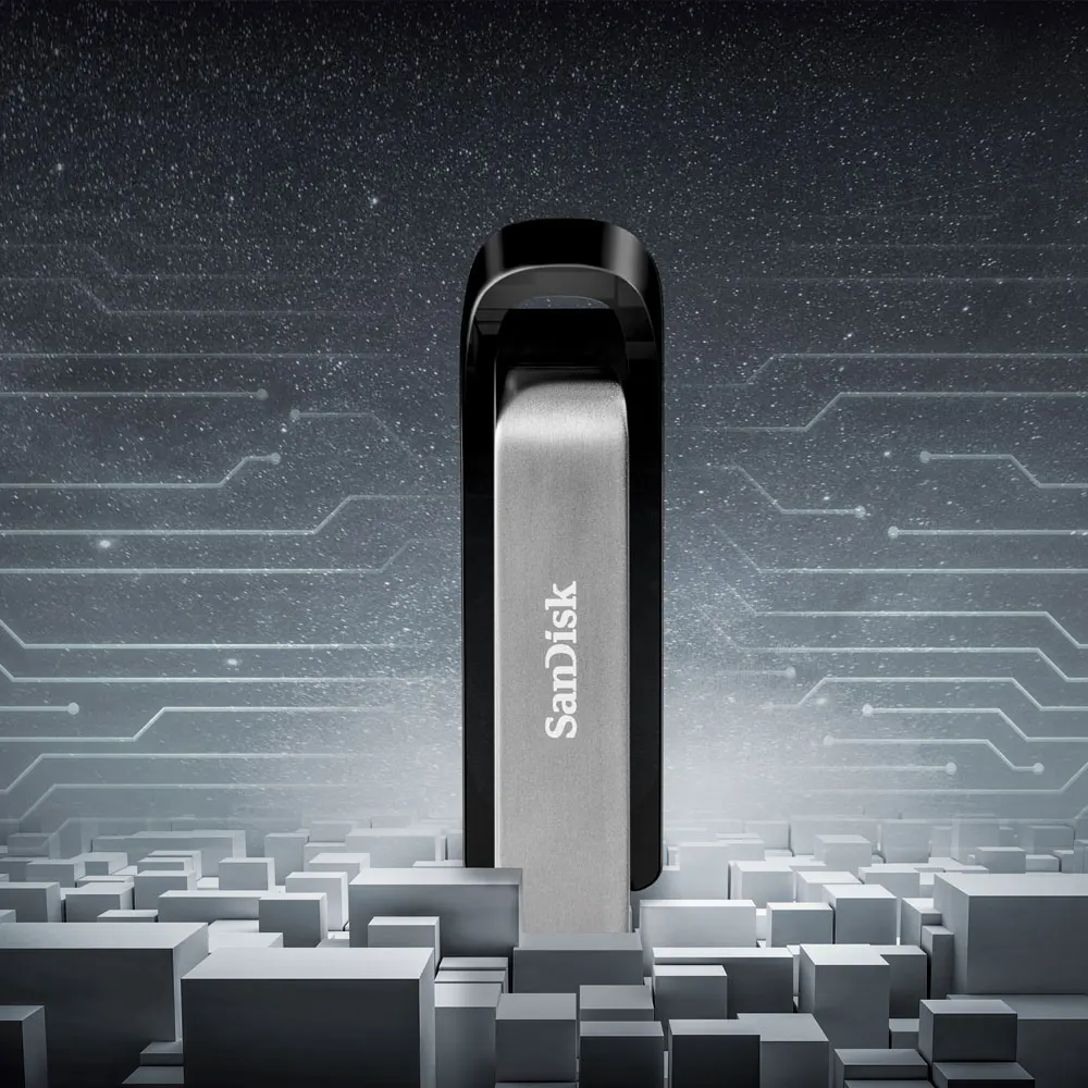 SanDisk CZ810 256GB Extreme Go USB3.2 Gen 1 Flash Drive High Speed R400MB/s W240MB/s U Disk USB3.2 Metal Pendrive Memory Stick