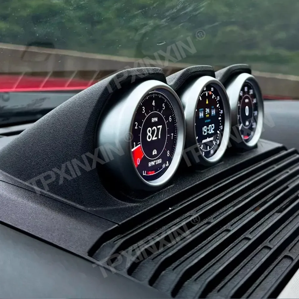 Accesorios Auto For Ford Mustang 2015~2023 Instrument Cluster Power Precision excellence Measure kilometer/mile