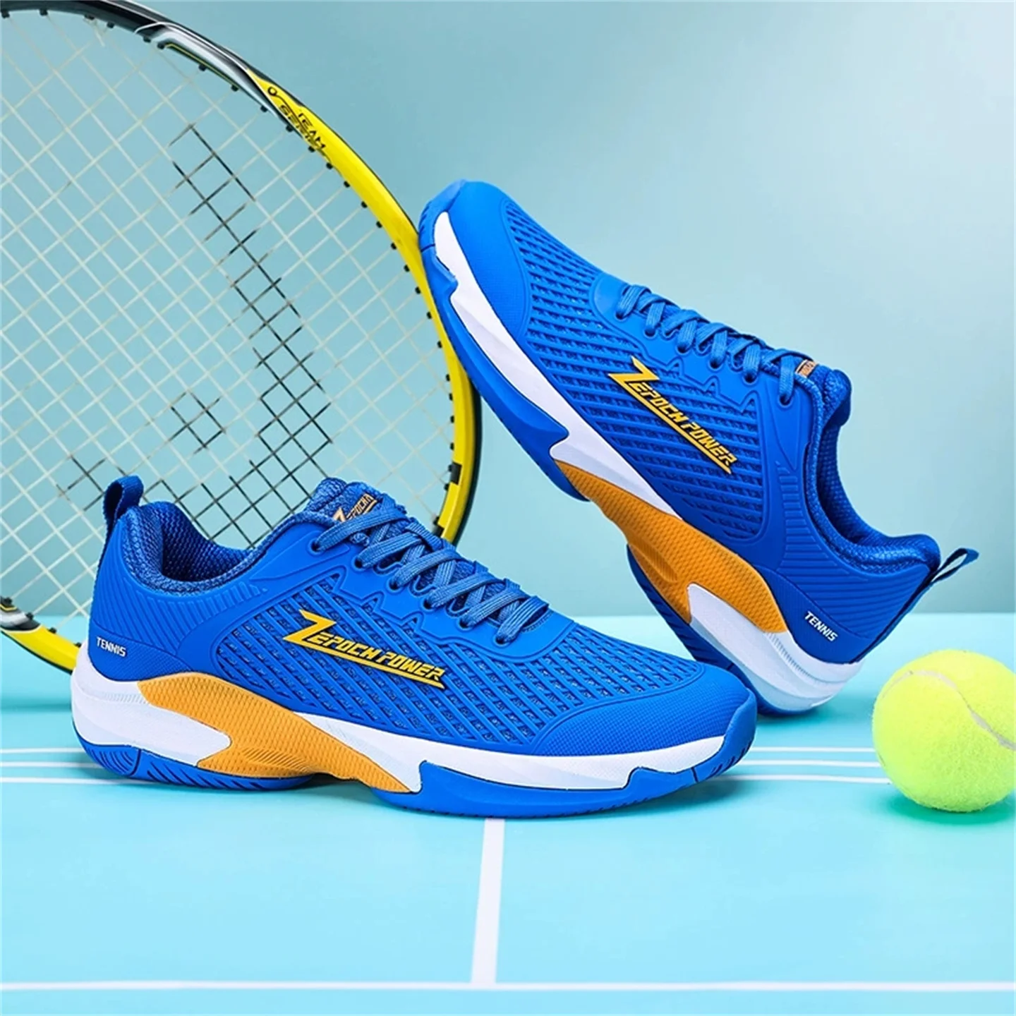 Pickleball & Tennis Shoes for Men/Women - Breathable, Cushioned & Responsive, Versatile Training for Badminton Sneakers