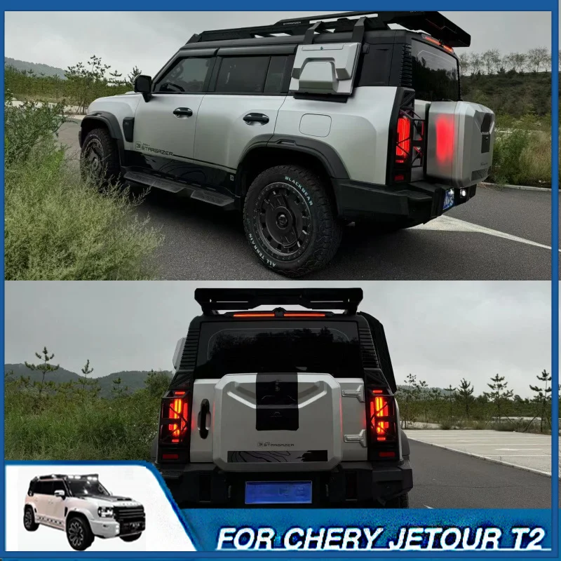IOSN Body Decals for Jetour Traveler T2 2023-2024 JMK Personalized Off-Road Exterior Stickers Exterior Accessories
