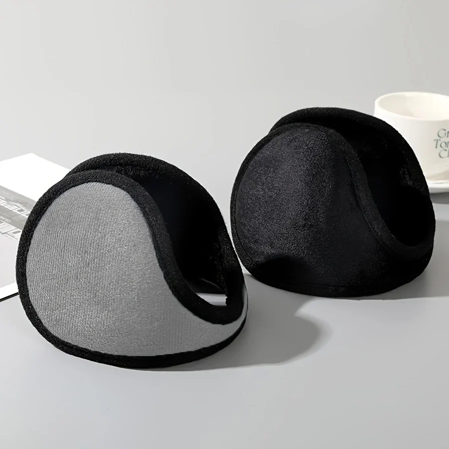 للجنسين شتاء دافئ الفراء غطاء للأذنين في الهواء الطلق الدراجات التزلج الصيد لينة دفئا الصوف الأذن إفشل للنساء الرجال الملابس والاكسسوارات #4