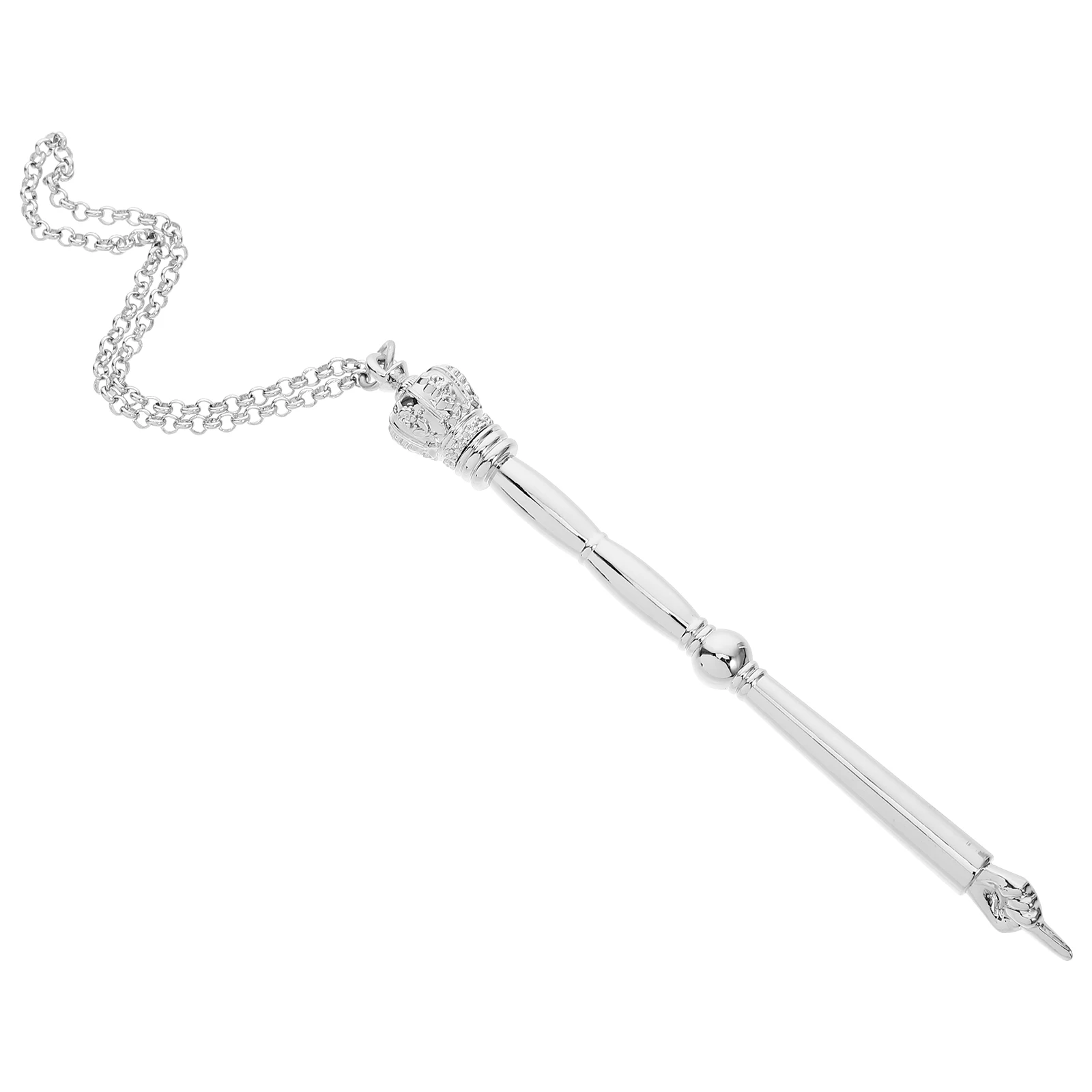 Jewish Bible Reading Pointer Metal Finger Torah Pointer Stick With Chain Scripture Synagogue Book Hand Pointer Reading Tool