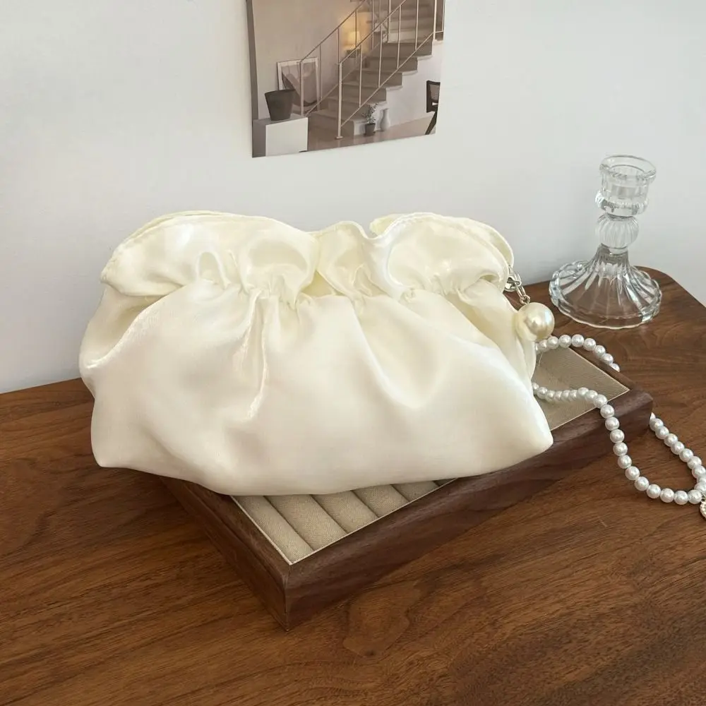 New Cloud Makeup Bag with Zipper Portable Stationery Bag Large Capacity Multifunctional Toiletry Bag Travel