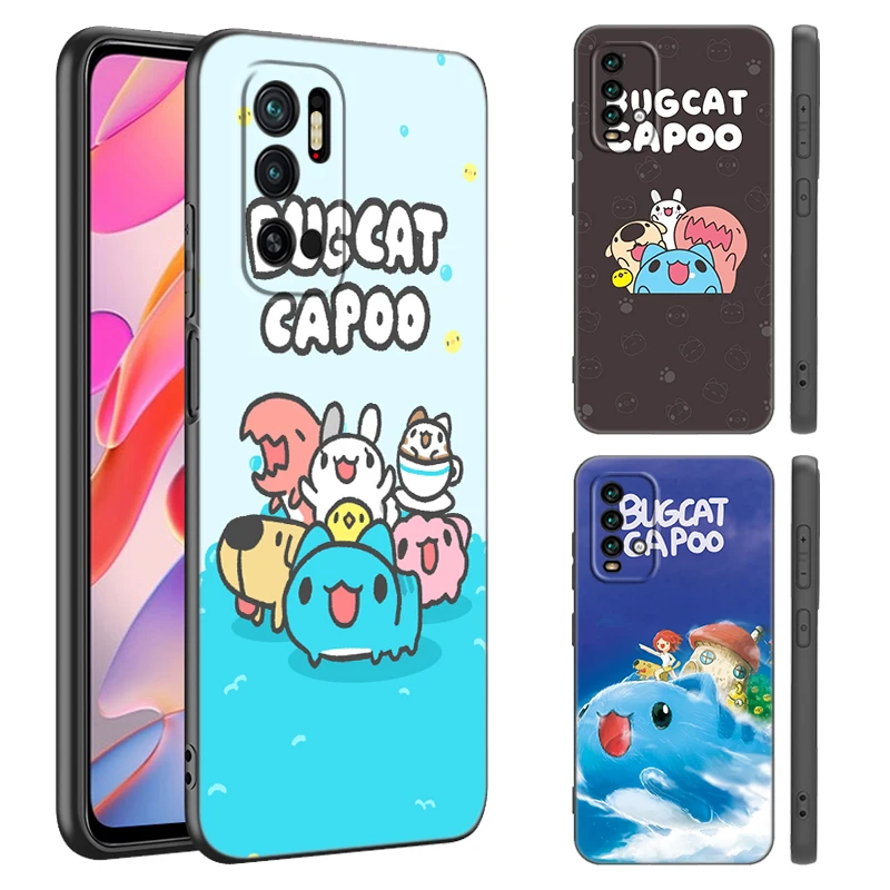 Чехол для телефона BugCat Capoo Animal для Xiaomi 11 12 Lite 10T 11T 12T 13T 14T Pro 15 Ultra Redmi A1 A2 Plus 9C 9T 10C 12C 13C 14C A3
