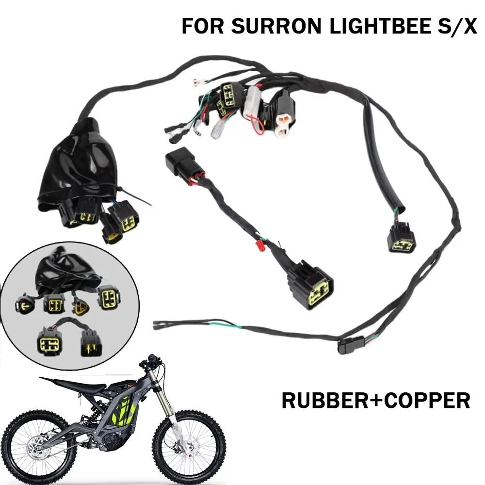 Fotografia 3: Chicote Elétrico para Moto Elétrica Surron Lightbee SUR-RON S/X X160 X260 - Conjunto de Peças para Detecção de Falhas