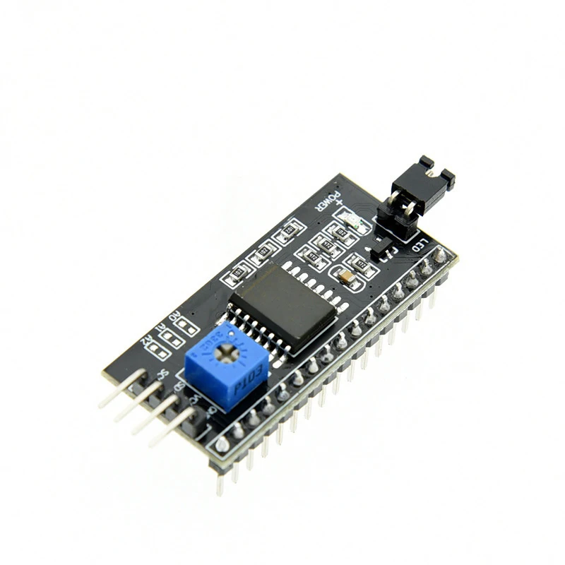 1Pcs IIC/I2C Interface LCD1602 Adapter Plate Board 5V LCD Adapter Converter Module For LCD1602 2004 LCD For