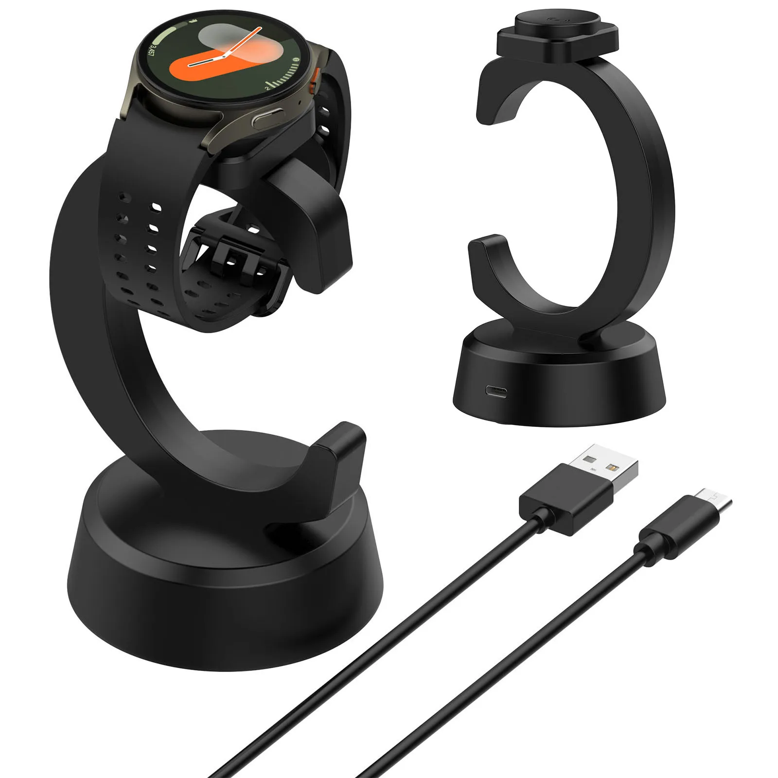 

Charging Stand Replacement Watch Charger Stand Wireless Charger Magnetic Dock for Samsung Galaxy Watch 8/8 Classic/Ultra 2025/7