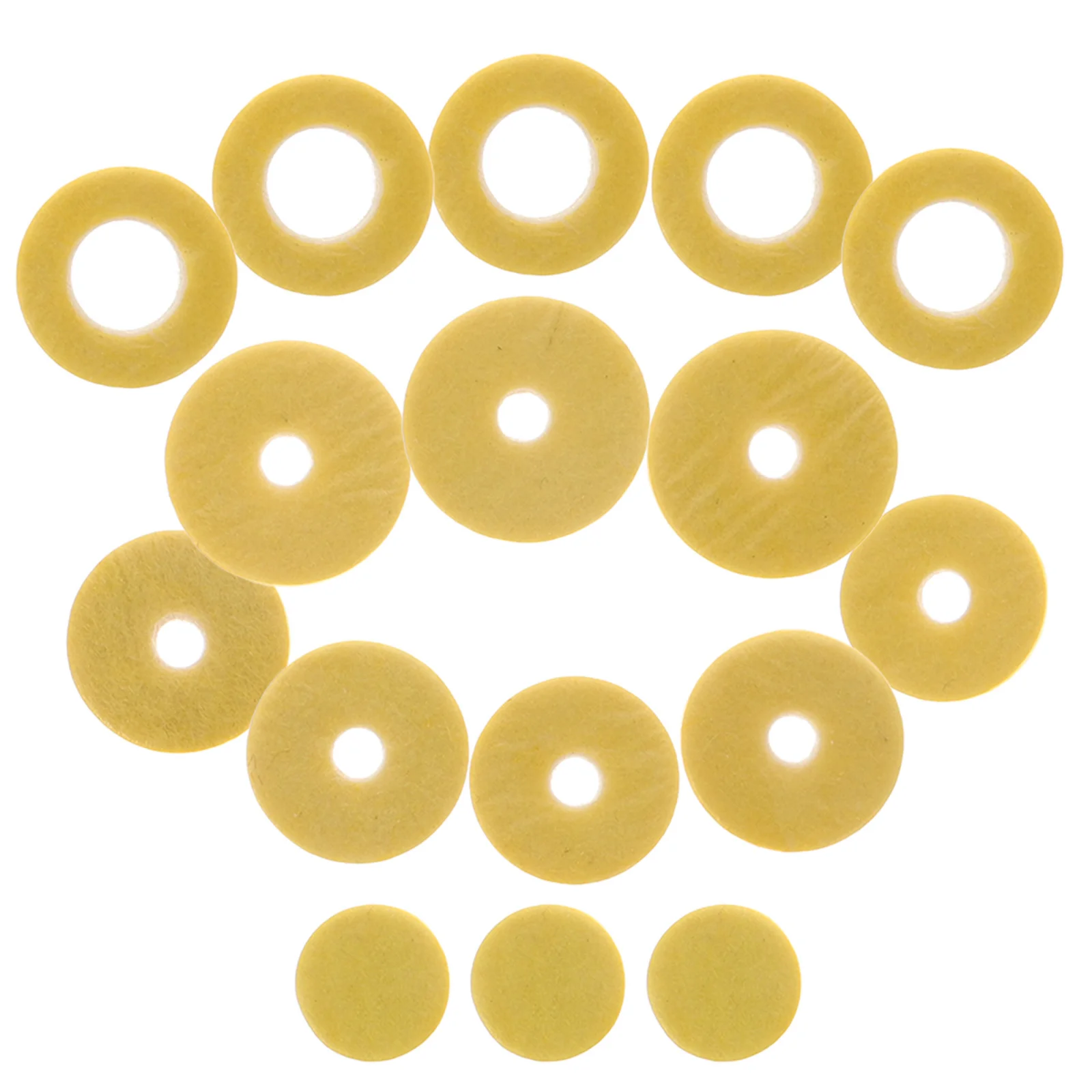 

1Set Open Hole Type Pads for Flute Felt Material Key Hole Gasket Replacement Part Flute Washer Accessory Precise Fit Non-Slip