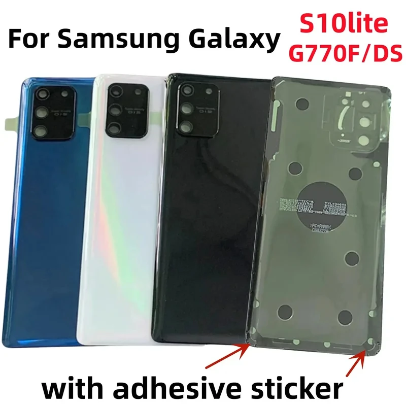 

Back cover battery cover case for Samsung Galaxy s10lite SM-G770 SM-G770F/DS g770u1 s10mini repair parts