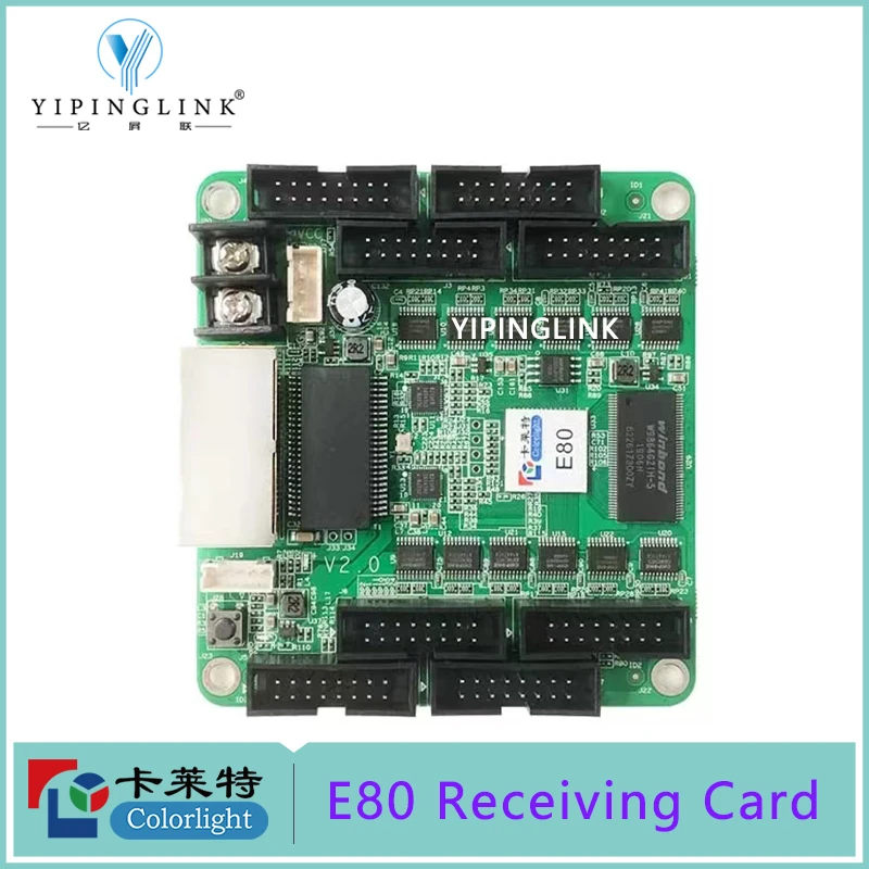 Colorlight LED Display Controller E80 LED Screen Receiving Card More Reliable And More Economical For Full Color LED Video Wall