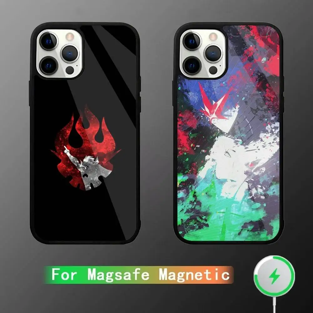 

Gurren Lagann Phone Case For iPhone 16,15,14,13,12,11,Pro,Max,Plus,Mini,SE New Magsafe Magnetic Wireless Charging