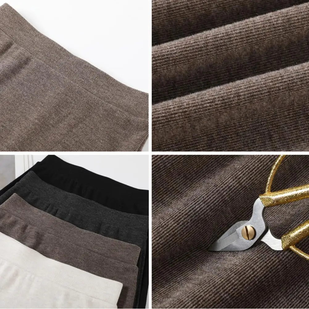 High Waist Maxi Skirt Long Skirt with Hem Maxi Skirt High Waist Breathable Fabric Comfortable Hem Design Solid Color for Women