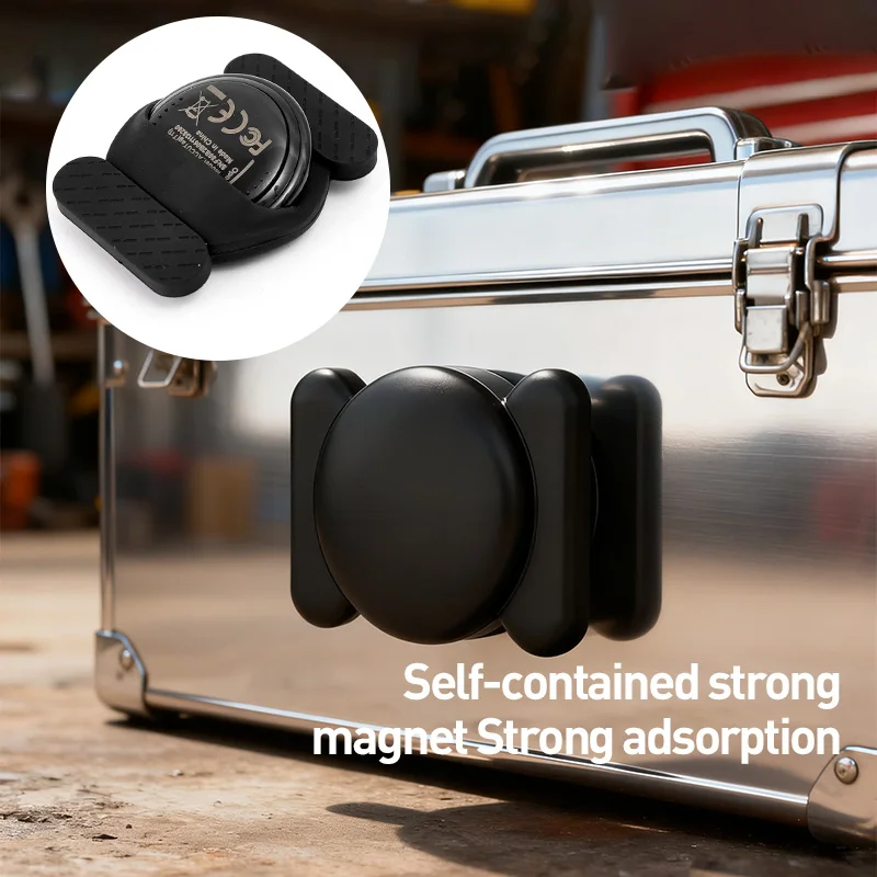 1/4pack Global Tracker Compatible with Google's Find Hub Anti-lost Smart Tag for Android Pixel Google GMS Magnetic Car Finder
