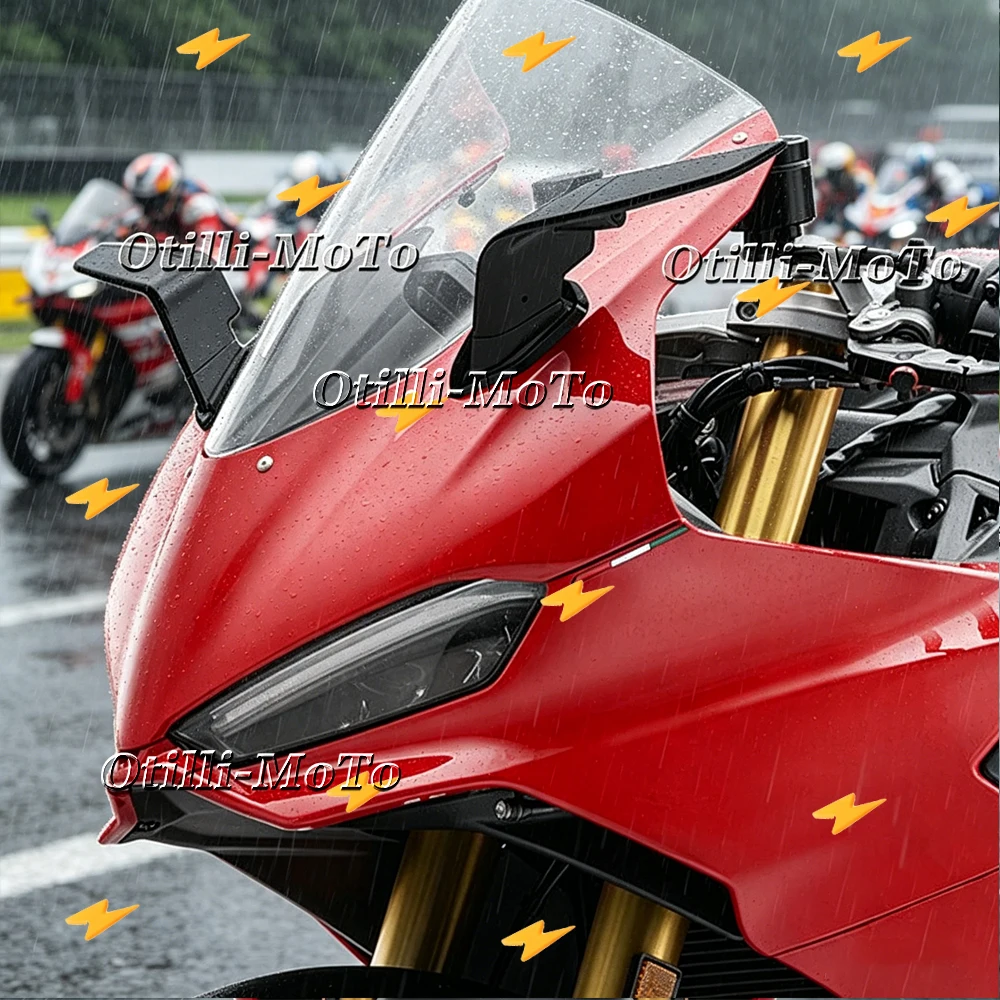 For Ducati Panigale V2 PANIGALE V2S 2025 2026 Motorcycle Accessories Side View Mirror Rotate Adjustable Rearview Mirrors Kits