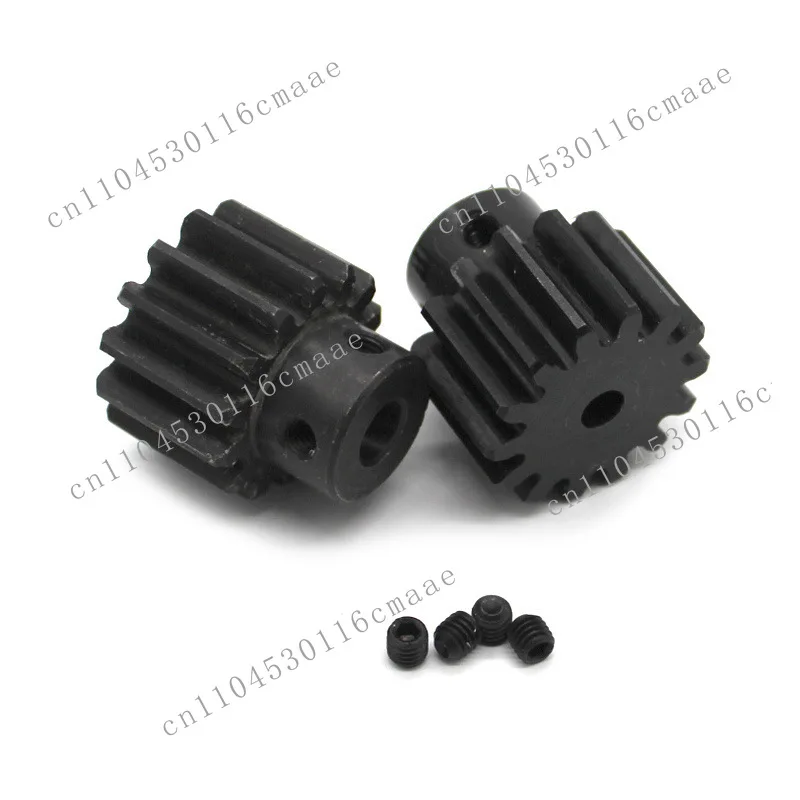 2 Modulus 45 Steel Gear 14 Teeth Metal Rack Mechanical Transmission Large Torque 6mm 8mm Hole Straight Step Gear
