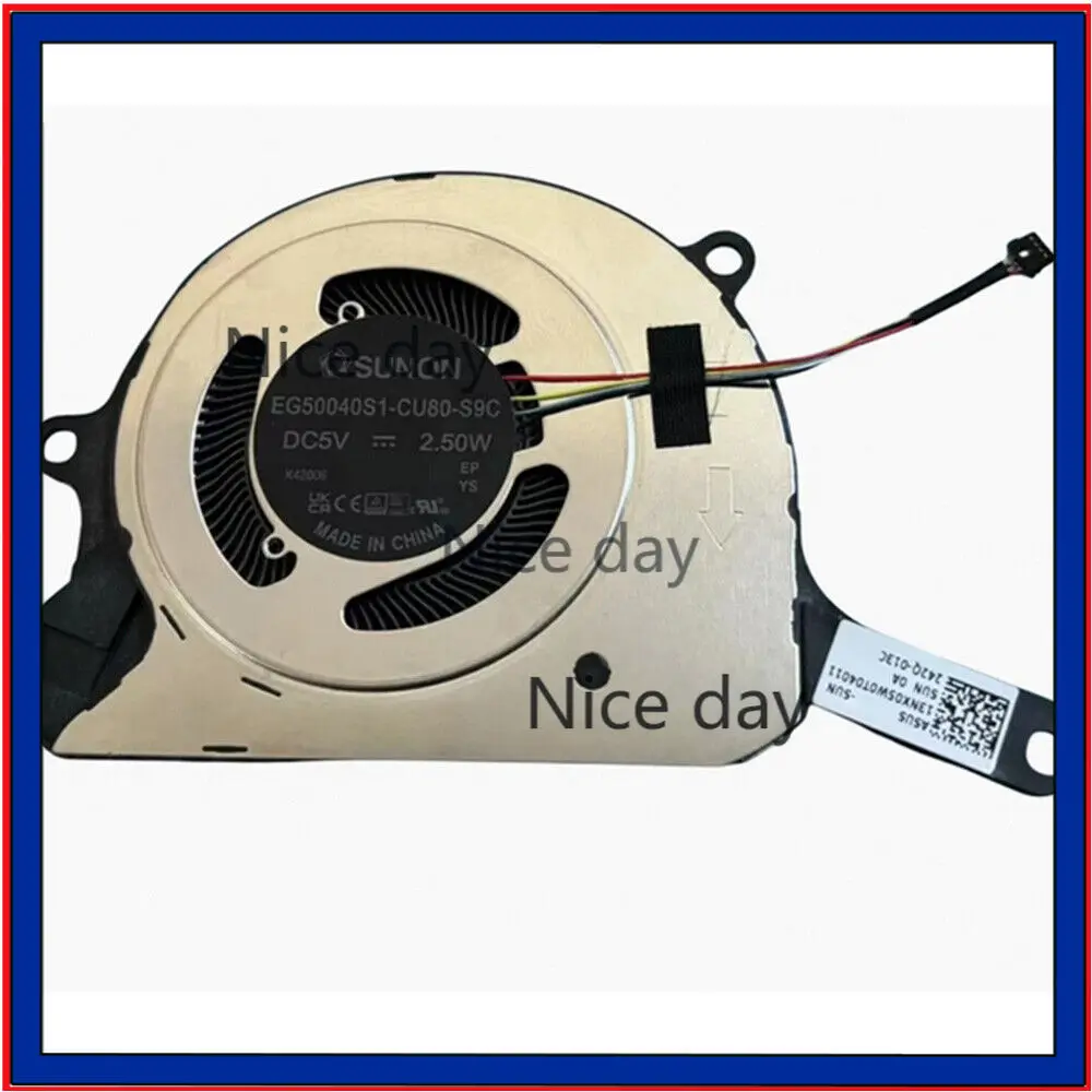 EG50040S1-CU80-S9C Koelventilator voor ASUS ExpertBook B9 OLED Air 2023 DC 5V 2.5W