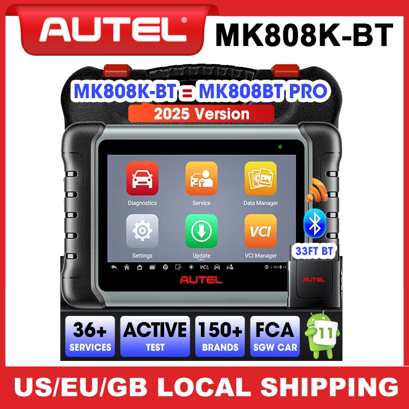 yZ[zAutel MaxiCOM MK808K-BT MK808KBT Bluetooth OBD2 XLi[Soffc[R[h[_[ MK808BT Pro Ɠ