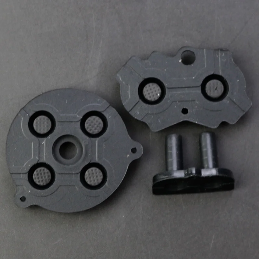 Cltgxdd مجموعة واحدة من الملونة عالية الجودة مناسبة لزر GBA وسادة مطاطية من السيليكون اتصال موصل AB حدد لوحة D