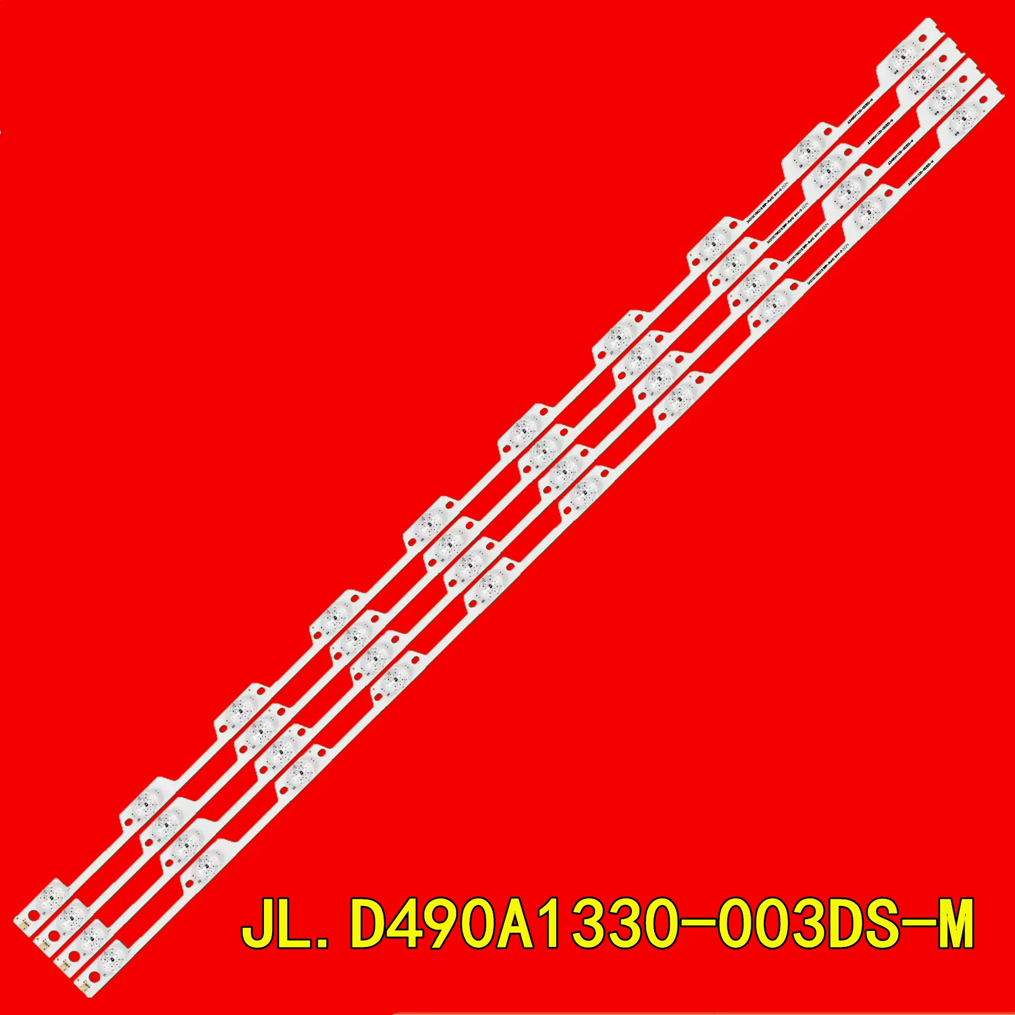 4 PCS LED Backlight Strip for LED49N39U TH-49EX500C H49N5500UK JL.D490A1330-003DS-M