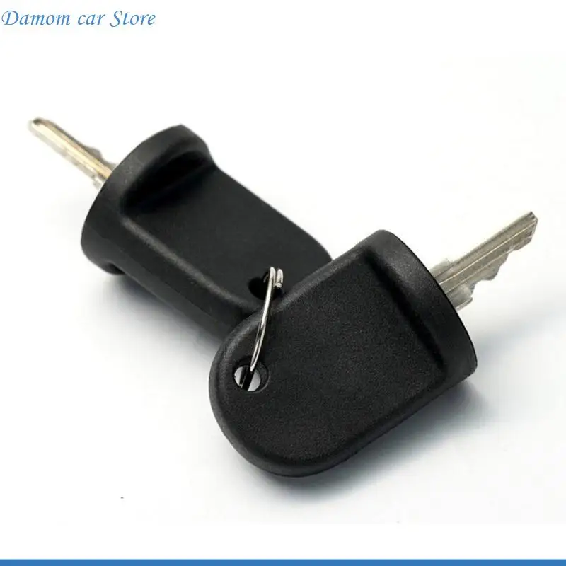A2UC Ignition Switch Black Wearproof 605637 for EZGO RXV 2008-Up with 2 Keys