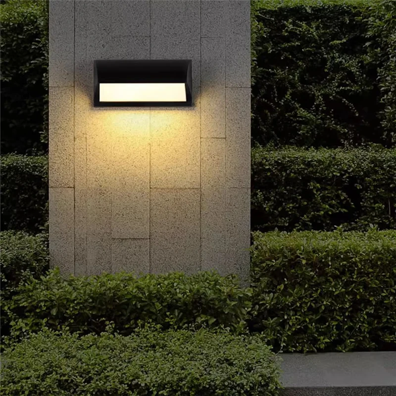 A76X-Energy Efficient LED Wall Lamp Waterproof For Outdoor/Indoor, Modern Design For Home, Corridor Garden Lighting