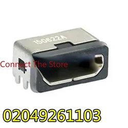 4PCS 02049261103 2049261103 204926-1103 USB Micro B  2.0 Socket 5 Bits