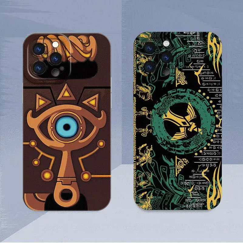 Spiel die Legende von Zeldas Handy hülle für Apple iPhone 13 15 Pro Max 14 13 Pro 11 12 14 plus Silikon Soft TPU Abdeckung