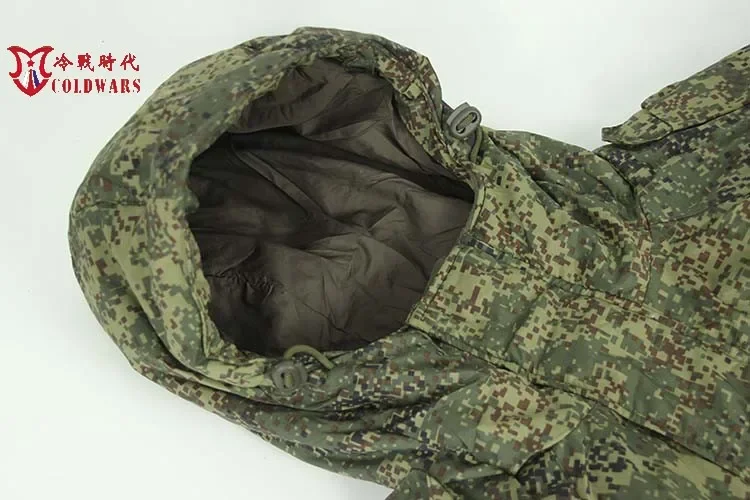 Russian Camouflage Uniform Green VKBO Lv8 Cotton Suit Thick Winter