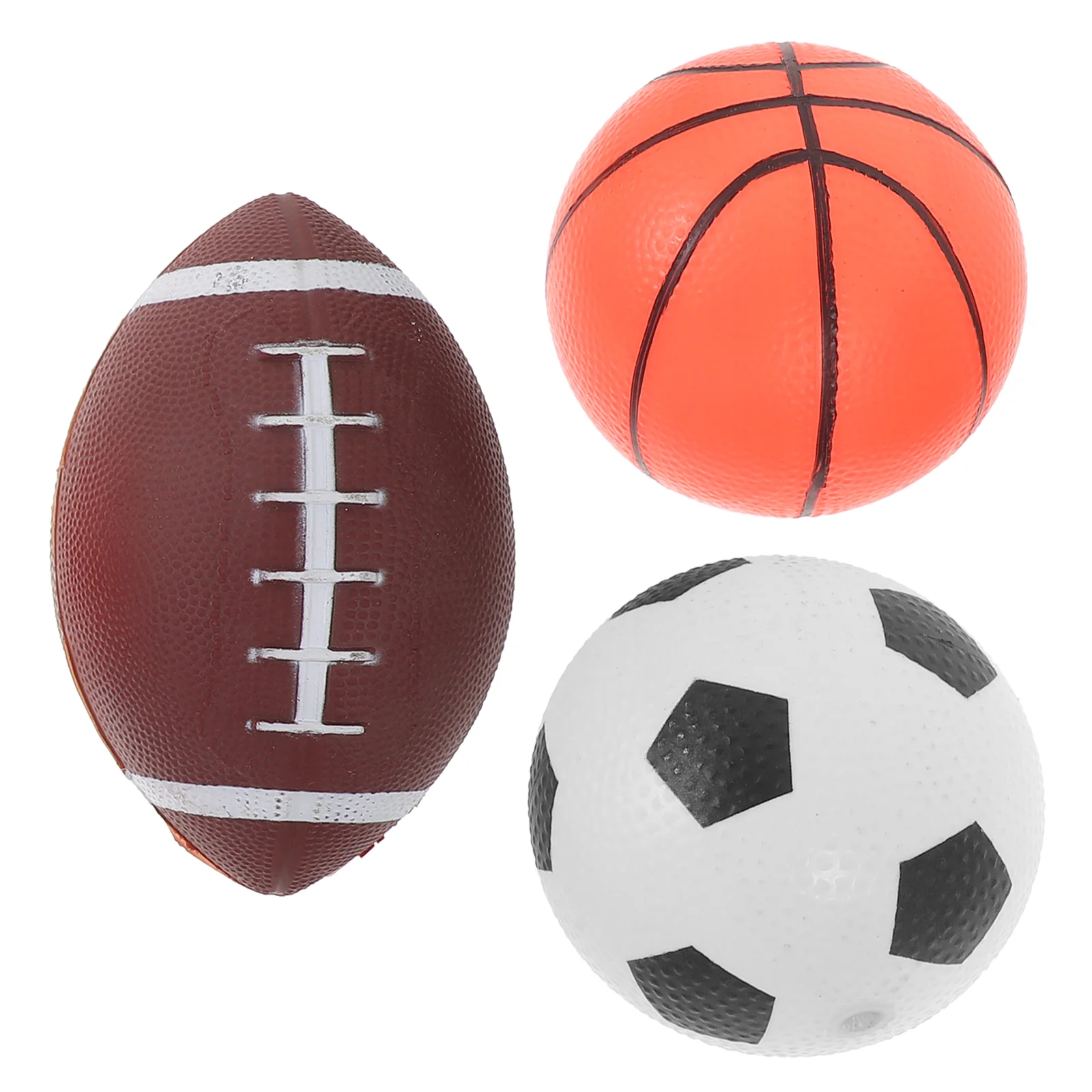 

3pcs Kids Patting Ball Outdoor Patting Ball Bouncy Ball Plaything Kids Indoor Ball Bouncy Ball toddler football kit