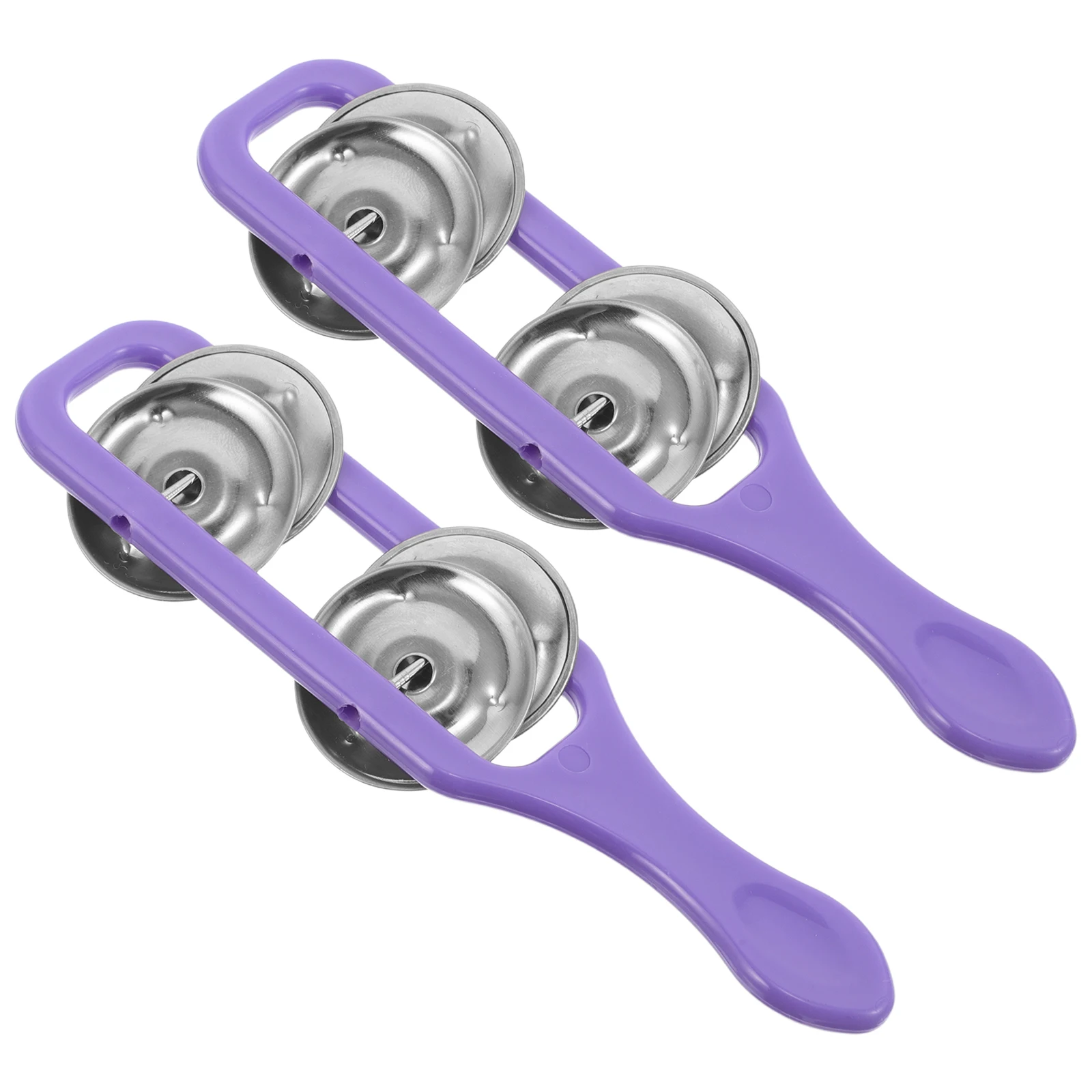 

2 Pcs Children's Hand Bell Music Toy Toys Musical Bells for Kids Instruments The Toddler