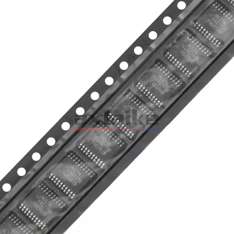 10PCS 74HC574PW TSSOP-20 74HC574PW,118 74HC574 SN74HC574PWR HC574 SMD Octal D-type Flip-flop Positive Edge-trigger 3-state IC