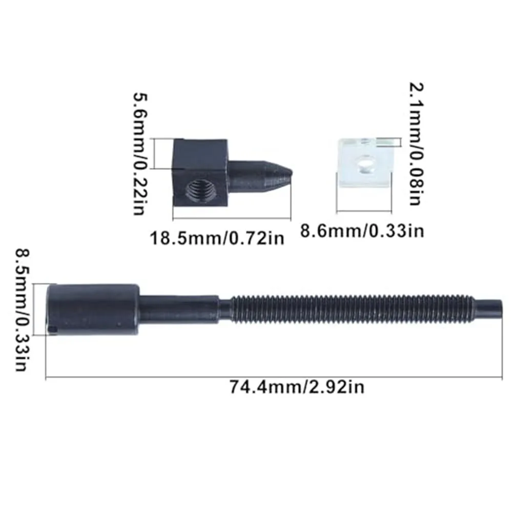 1set Chain Bar Adjuster Catcher Kit With Bar Nuts/bar Stripes/roller Assembly For 394 395 394XP 395XP 394 395 Chainsaws Parts