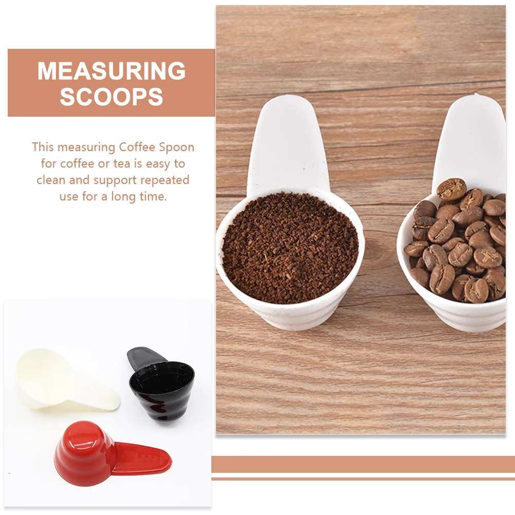 

12pcs Coffee 8g 10g 12g Measuring Scoops Set Grams Spoons Milk Kitchen Measure Safe PP Practical Teaspoon