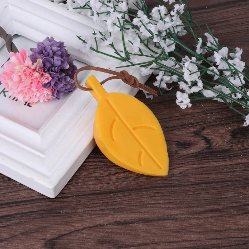 Y1UB Candy Color Door Stop Silicone Leaves for Protection Baby Safety