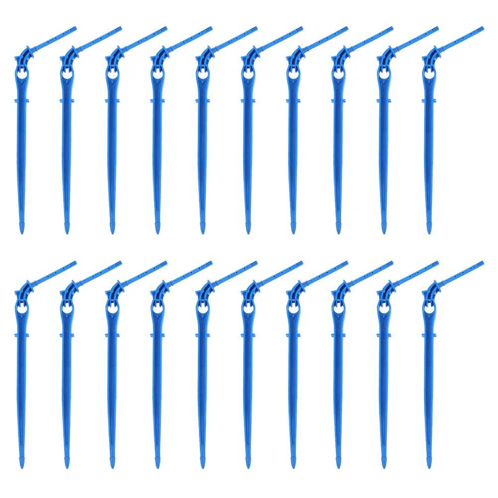 50Pcs Drip Irrigation Drippers Bent Arrow Design for Potted Plants Micro Sprinkler Efficient Water Control Irrigation Supplies