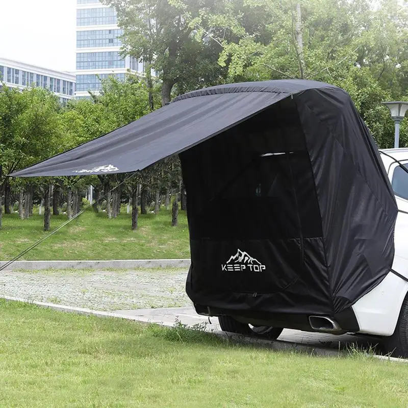 

Truck Tent Sun Shelter SUV Tent Auto Canopy Portable Camper Trailer Tent Rooftop Car Awning Outdoor Camping 2023