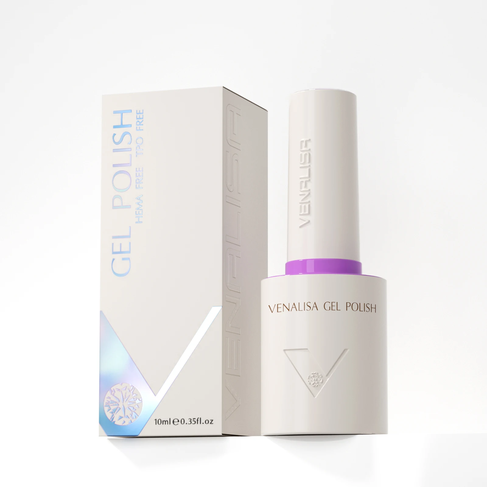 베날리사 울트라 글로시 다이아몬드 롱 웨어 탑 코트 베이스 코트 쏙 오프 UV LED 세미 퍼머넌트 젤 헤마 프리 TPO 프리 컬러 젤 10ml