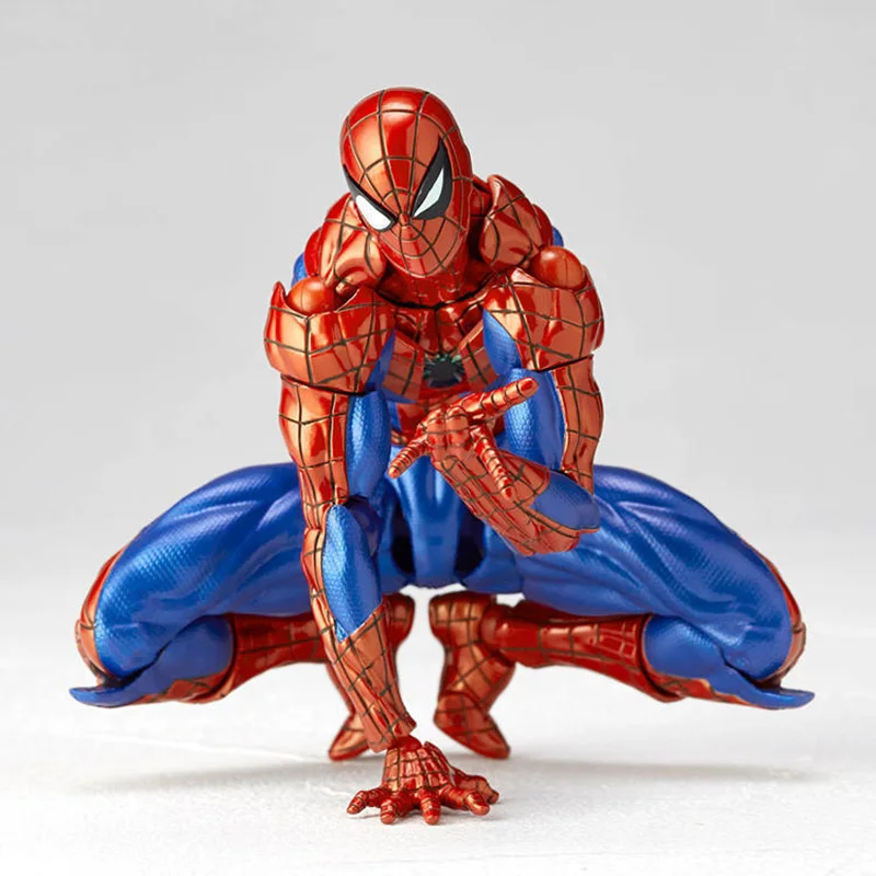 Yamaguchi Spider Man Action Figure Toys Multiple Accessories High-quality Spiderman  Movable Statue Model Doll Figurine Gifts