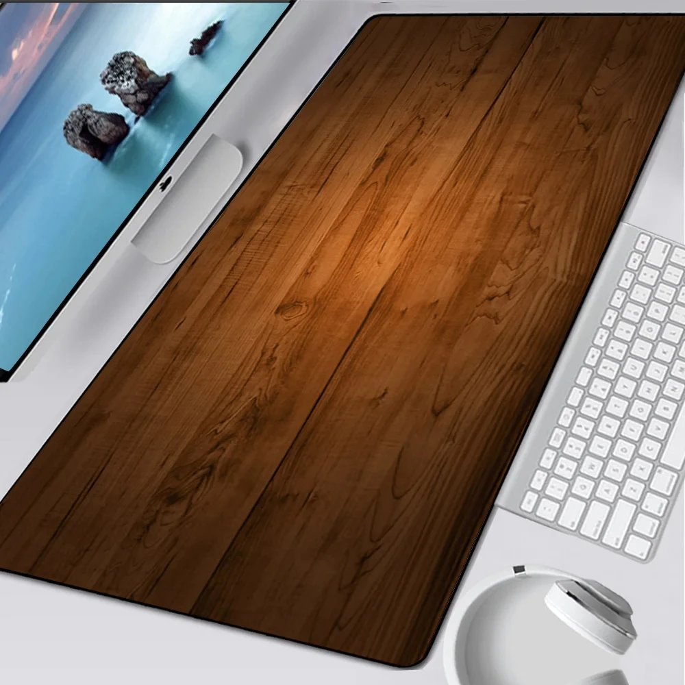 

Wood Grain Textures Mouse Pad Gamer Large HD Computer Home Desk Mats MousePads Mouse Mat Carpet Laptop Soft Anti-slip Table Mat