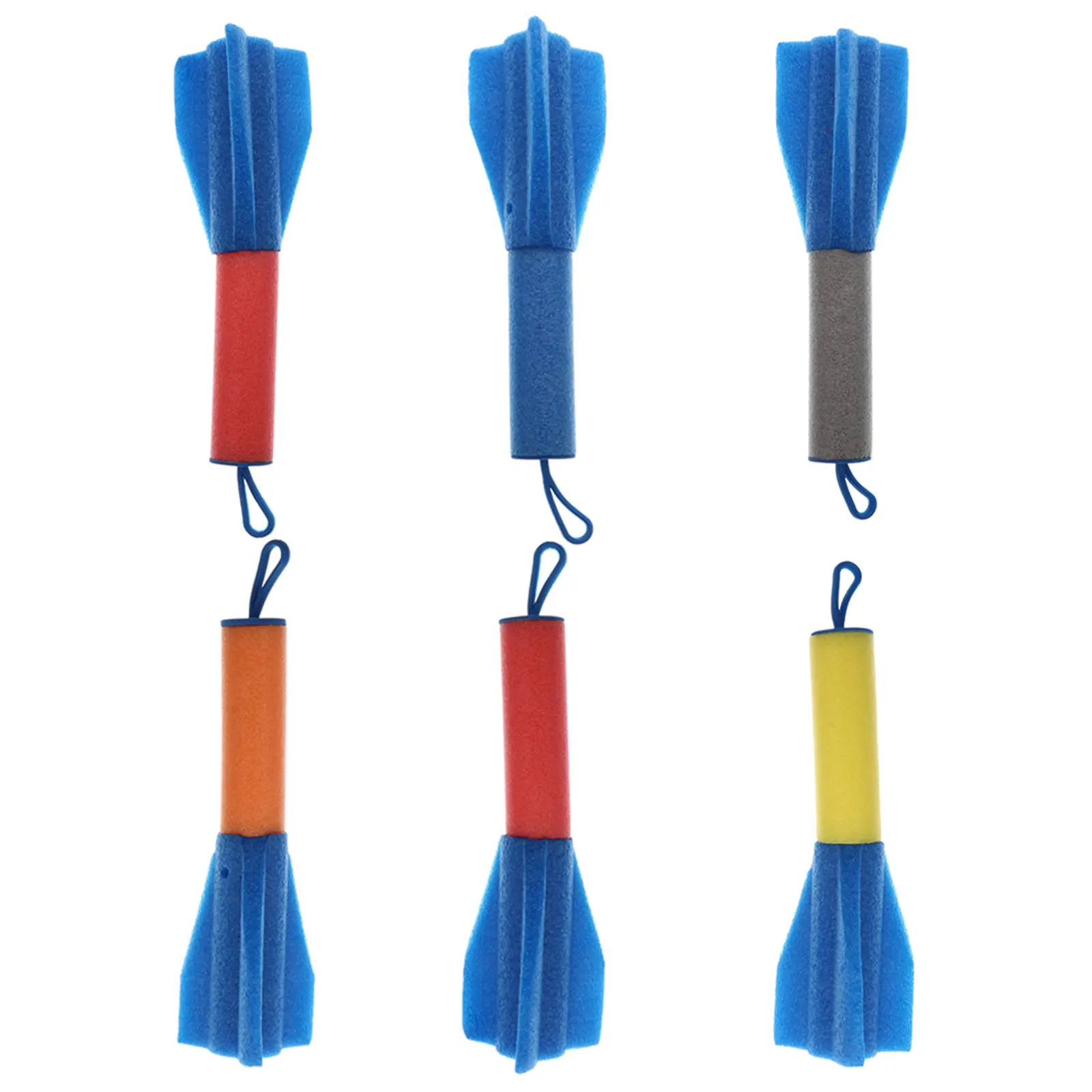 

6Pcs Finger Rockets Launch Creative Stretchable Kids Play Fun Party Supply Finger Launch Challenge Kids Tricky Toys