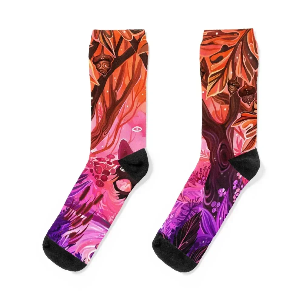 

Dreams of Fall Socks FASHION Rugby heated Sports Ladies Socks Men's