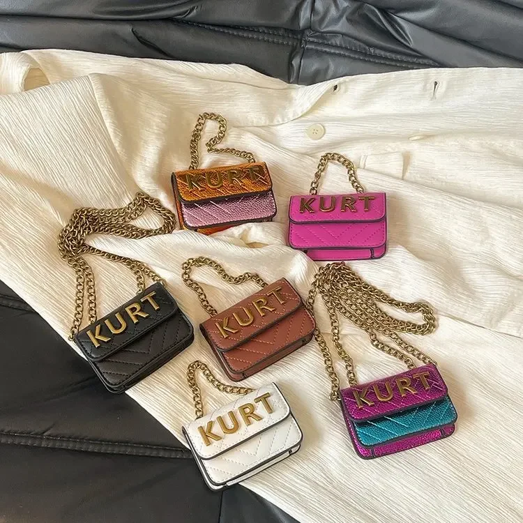 

Women's Versatile Rhombus Embroidered Thread Chain Small Square Bag 2025 New Texture Super Fire Mini Small Bag Messenger Bag