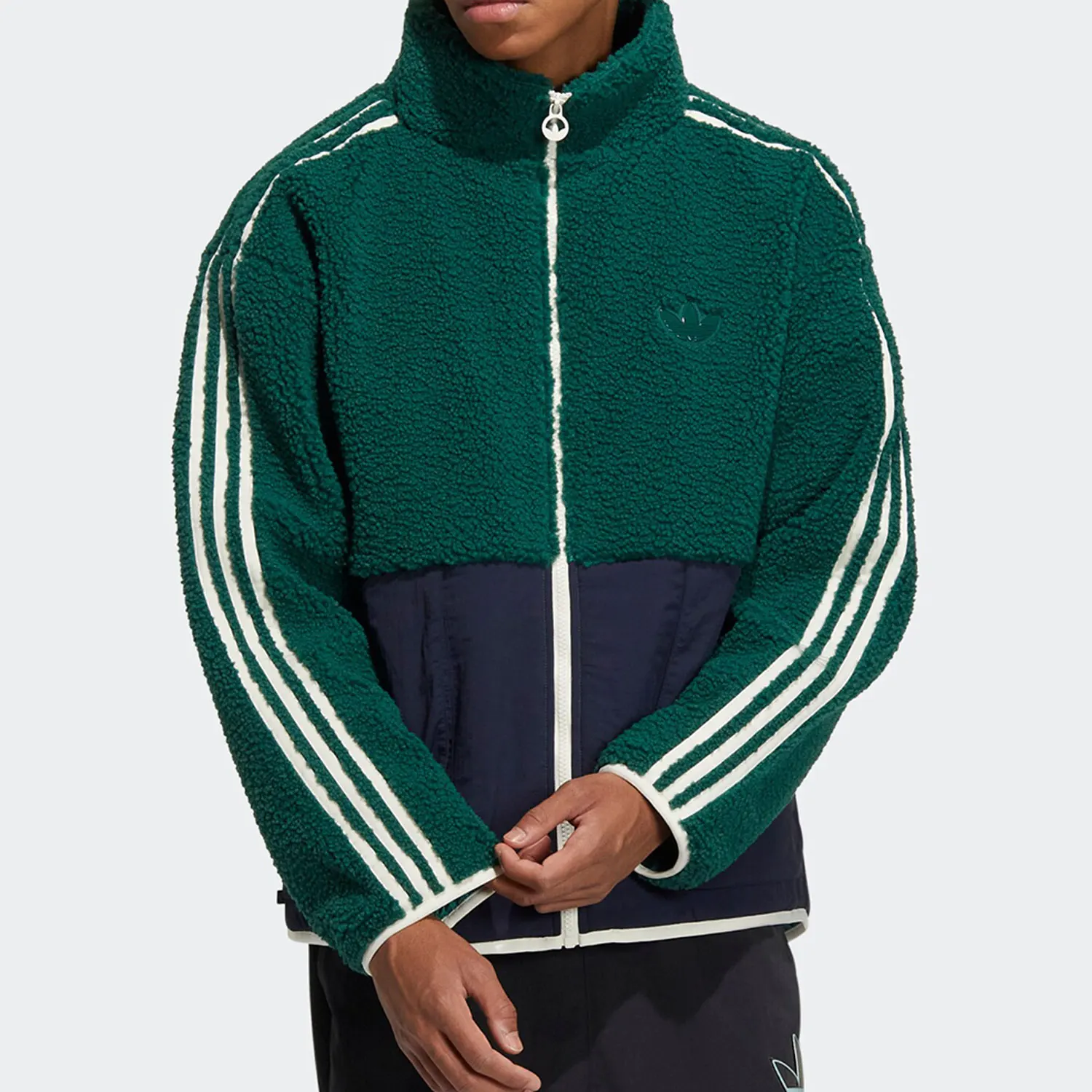 

Adidas Official Authentic Originals Men's & Women's Fleece-Lined Warm Sports Jacket HY1377