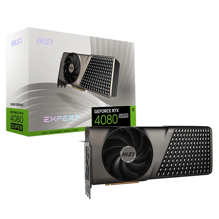 

NVIDIA GeForce RTX 4080 SUPER 16G EXPERT Gaming GPU with GDDR6X Memory with Ray Tracing and AI Graphics Cards