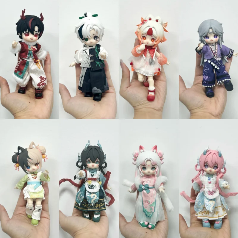 Anime Nagi Blind Box 4.0 Fourth Generation Xiaoyao Series Movable Doll 12 Points Bjd Toy Figurine Children Collection Gift