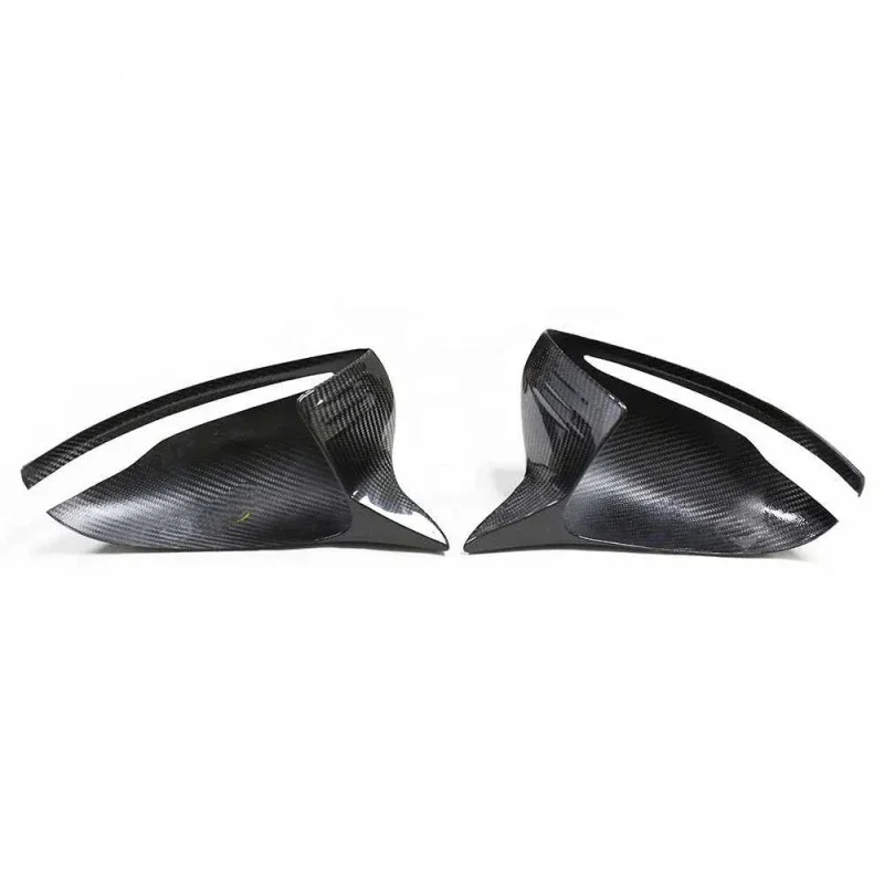 High Quality weight Dry Carbon Stick On Mirror Covers Anti Scratch Mod Parts